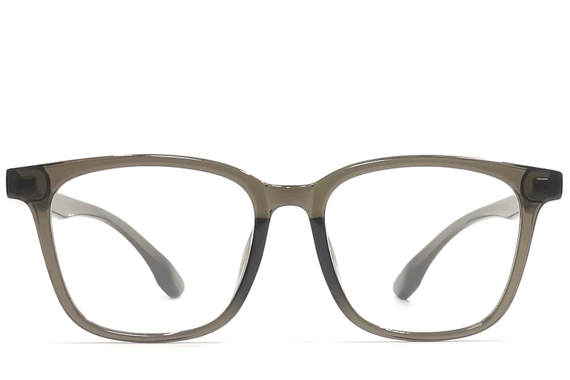 Rectangular Green TR90 Glasses #BS1924-0218