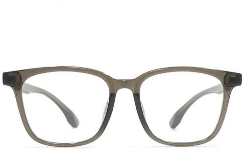 Lunettes rectangulaires vertes TR90 #BS1924-0218