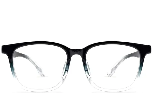 Lunettes rectangulaires noires TR90 #BS1924-0222