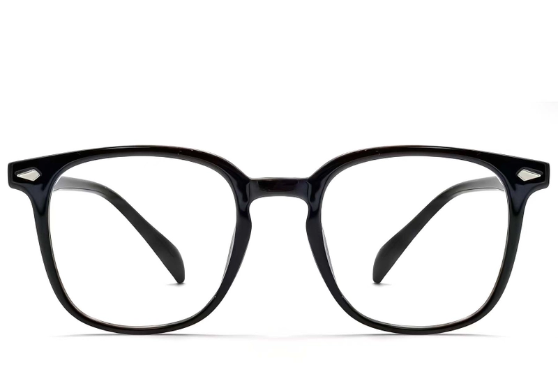 Lunettes rectangulaires noires TR90 #BS1924-0223