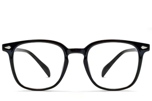 Rectangular Black TR90 Glasses #BS1924-0223