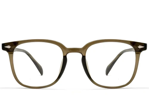 Lunettes rectangulaires vertes TR90 #BS1924-0224