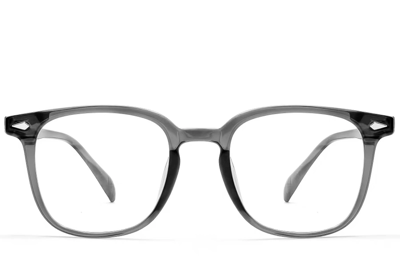 Lunettes rectangulaires grises TR90 #BS1924-0225