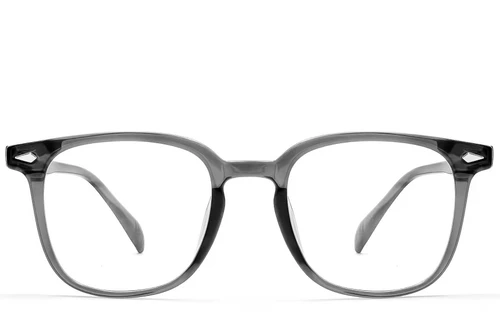Lunettes rectangulaires grises TR90 #BS1924-0225