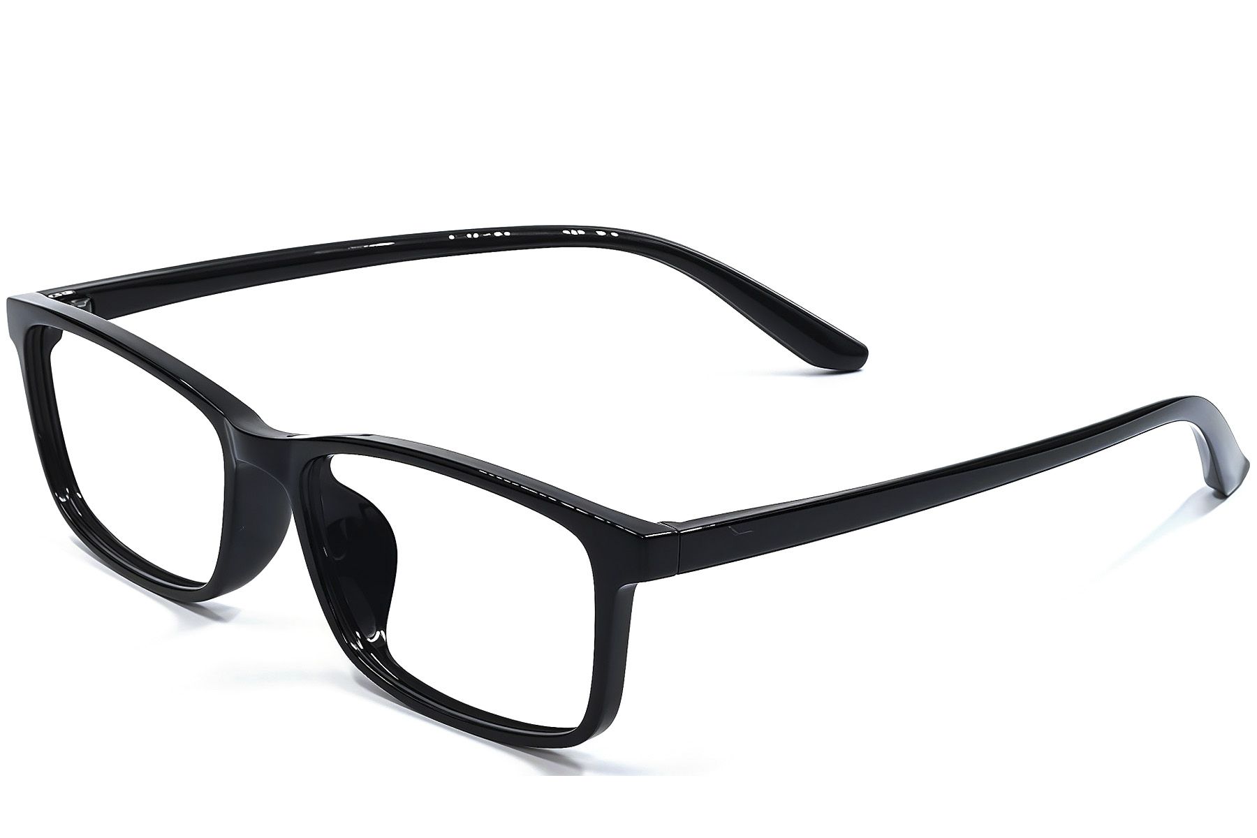 Rectangular Black TR90 Glasses #BS1924-0232
