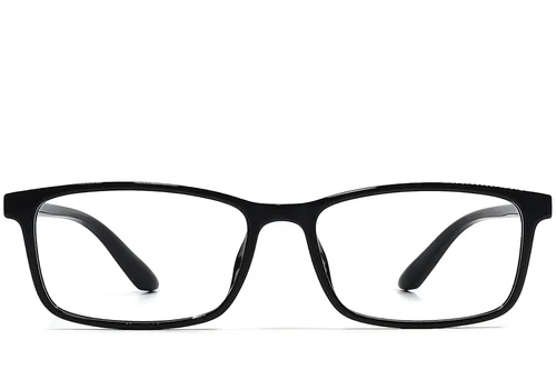 Lunettes rectangulaires noires TR90 #BS1924-0232