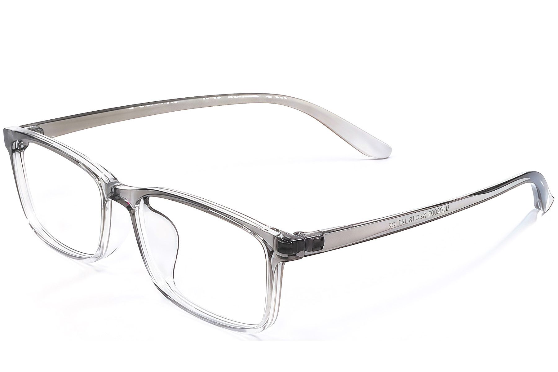 Rectangular Grey TR90 Glasses #BS1924-0233