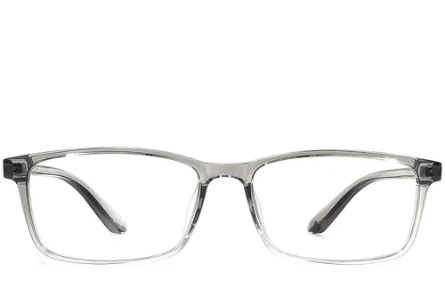 Lunettes rectangulaires grises TR90 #BS1924-0233