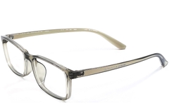 Rechteckige grüne TR90-Brille #BS1924-0234