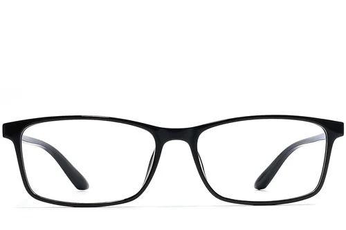 Lunettes rectangulaires noires TR90 #BS1924-0240