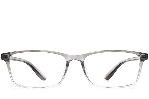 Lunettes rectangulaires grises TR90 #BS1924-0241