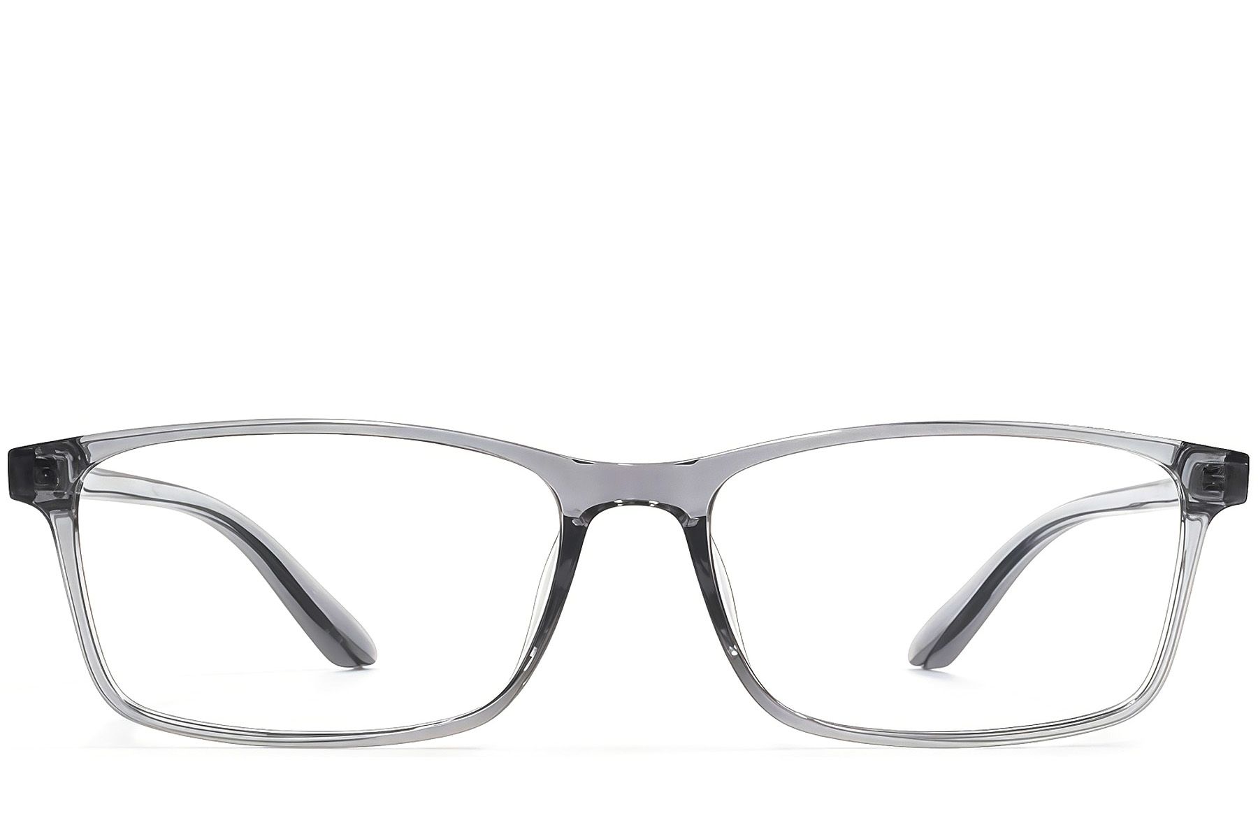 Rectangular Gray TR90 Glasses #BS1924-0242