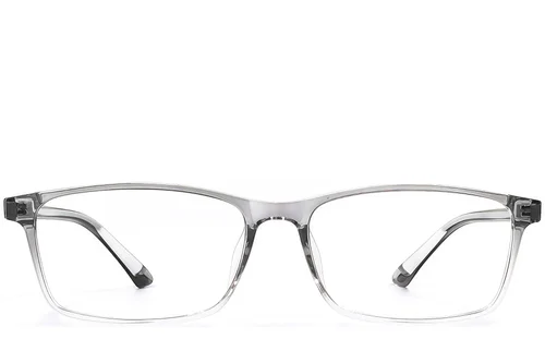 Lunettes rectangulaires grises TR90 #BS1924-0246