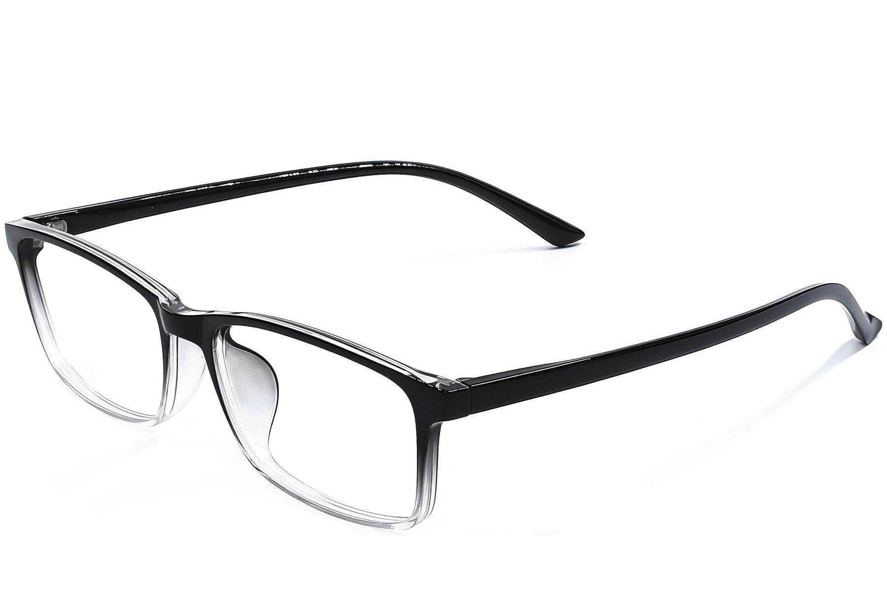 Gafas rectangulares negras TR90 #BS1924-0248