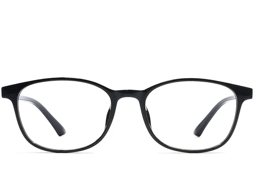 Lunettes rectangulaires noires TR90 #BS1924-0250
