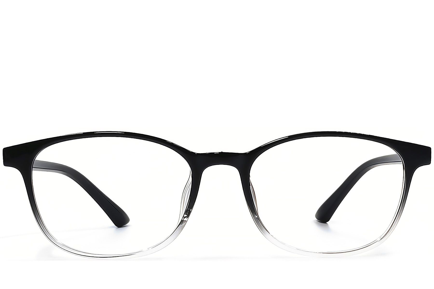 Rectangular Black TR90 Glasses #BS1924-0252