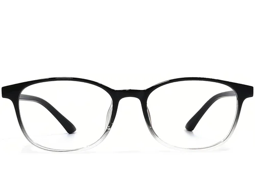 Lunettes rectangulaires noires TR90 #BS1924-0252