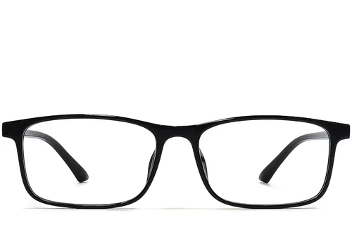 Lunettes rectangulaires noires TR90 #BS1924-0253