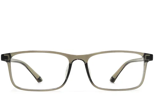 Lunettes rectangulaires vertes TR90 #BS1924-0255
