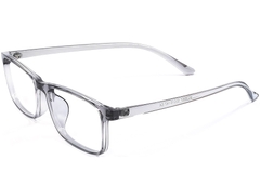 Rectangular Gray TR90 Glasses #BS1924-0256
