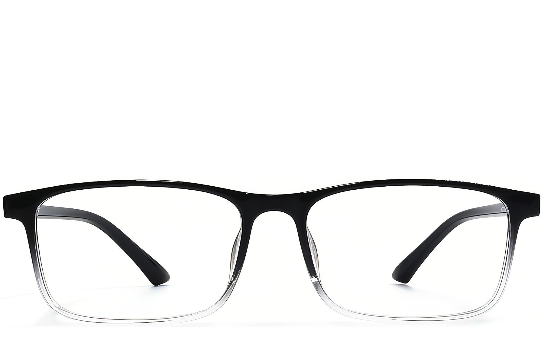 Rectangular Black TR90 Glasses #BS1924-0257