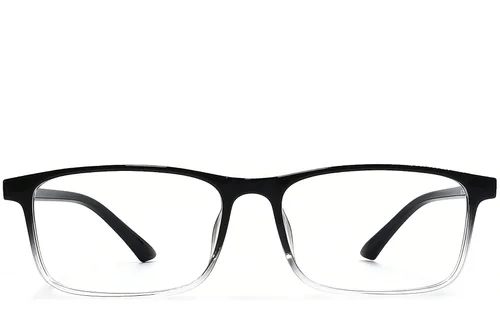 Lunettes rectangulaires noires TR90 #BS1924-0257