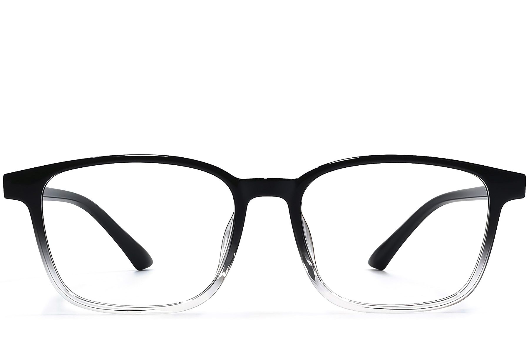 Lunettes rectangulaires noires TR90 #BS1924-0262
