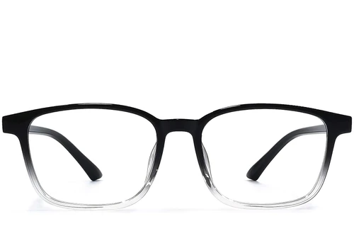 Gafas rectangulares negras TR90 #BS1924-0262