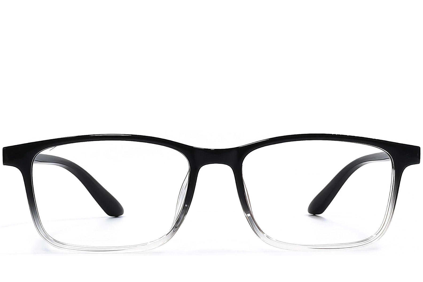 Rectangular Black TR90 Glasses #BS1924-0266