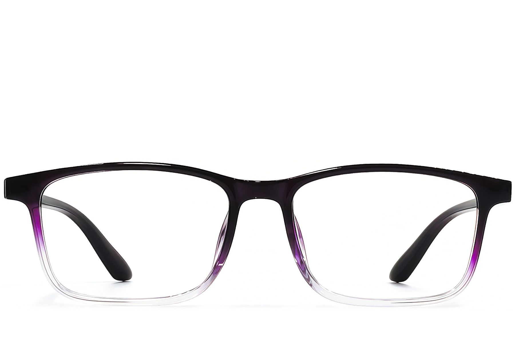 Rectangular Purple TR90 Glasses #BS1924-0268