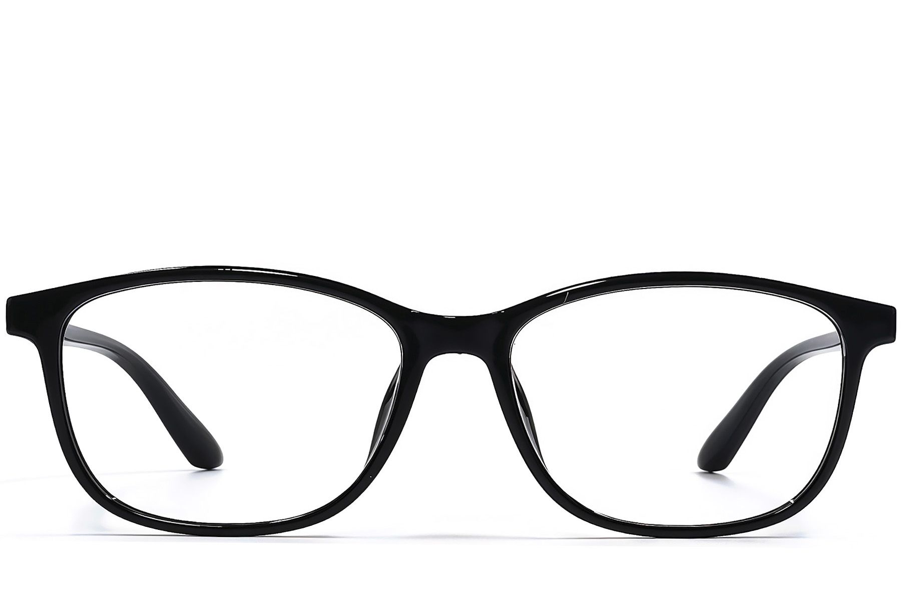 Rectangular Black TR90 Glasses #BS1924-0269