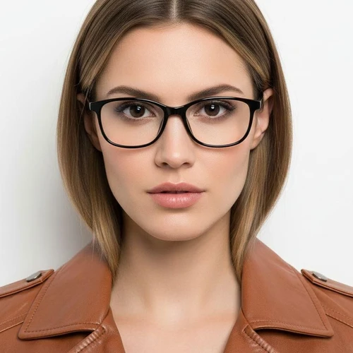 Gafas rectangulares negras TR90 #BS1924-0269