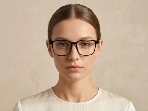 Lunettes rectangulaires noires TR90 #BS1924-0272