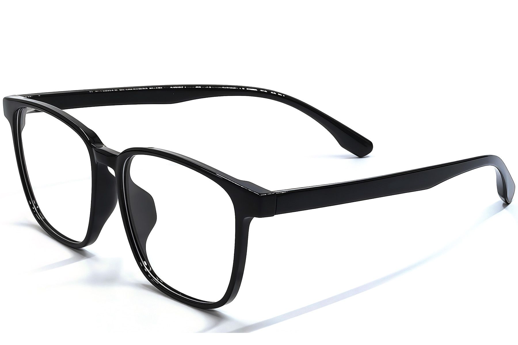 Rectangular Black TR90 Glasses #BS1924-0272