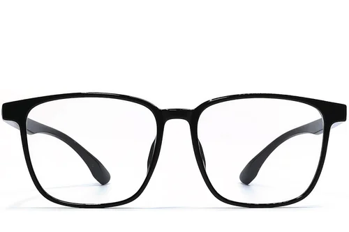Lunettes rectangulaires noires TR90 #BS1924-0272