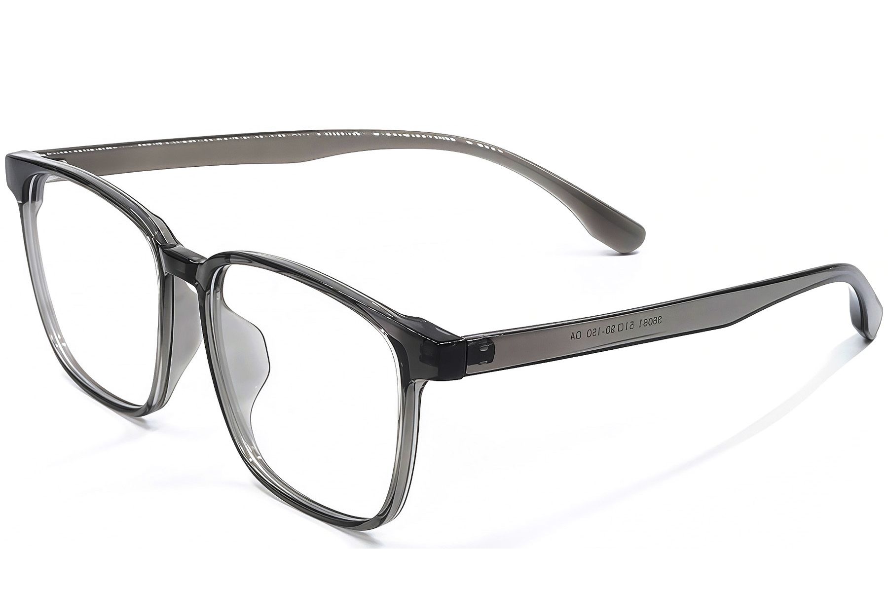 Rectangular Gray TR90 Glasses #BS1924-0275