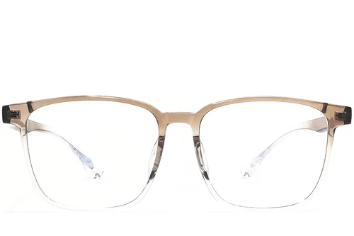 Lunettes rectangulaires marron TR90 #BS1924-0276