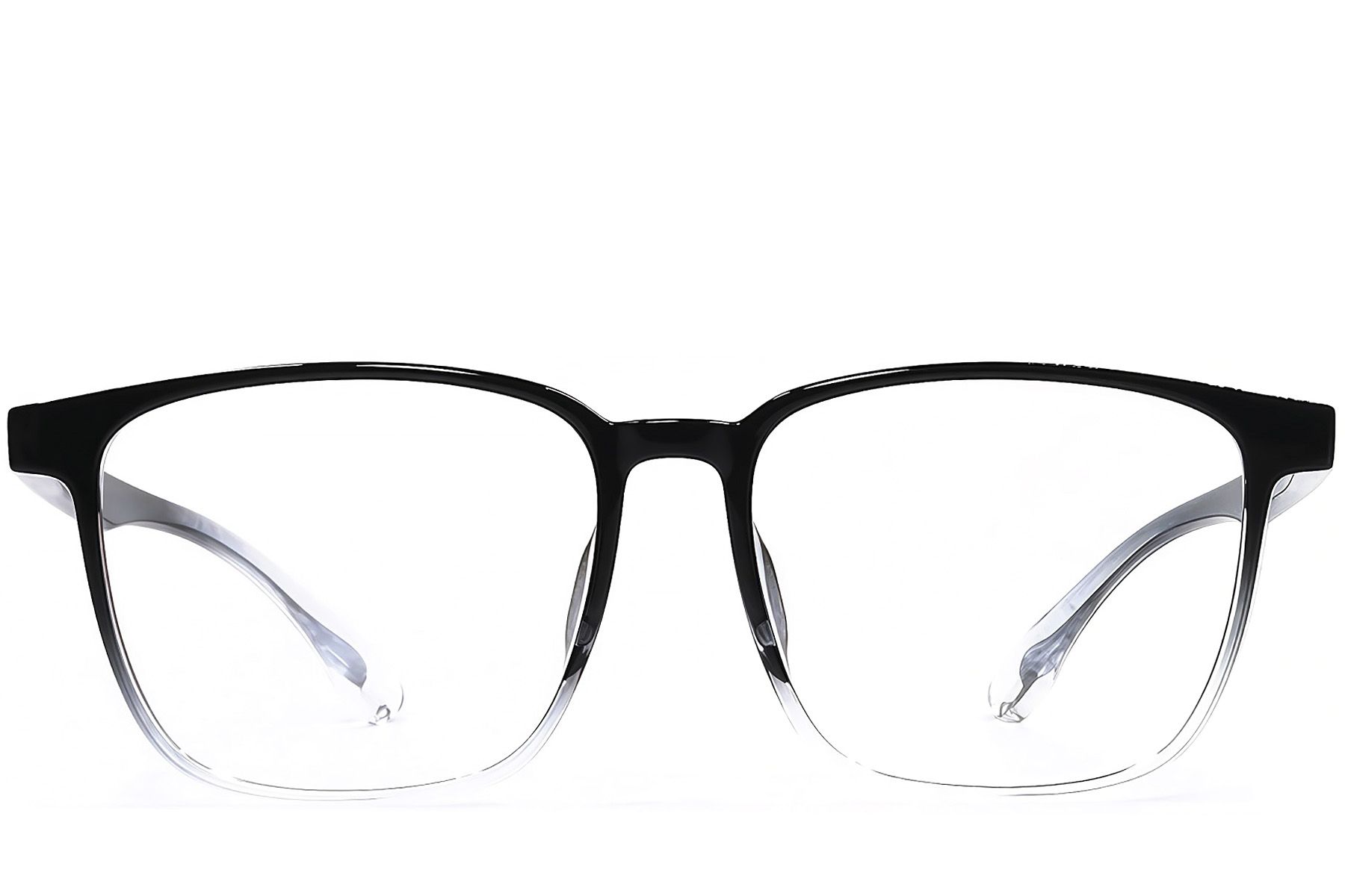 Lunettes rectangulaires noires TR90 #BS1924-0277