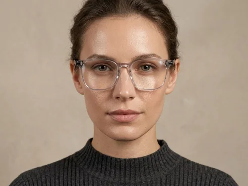 Lunettes rectangulaires grises TR90 #BS1924-0281