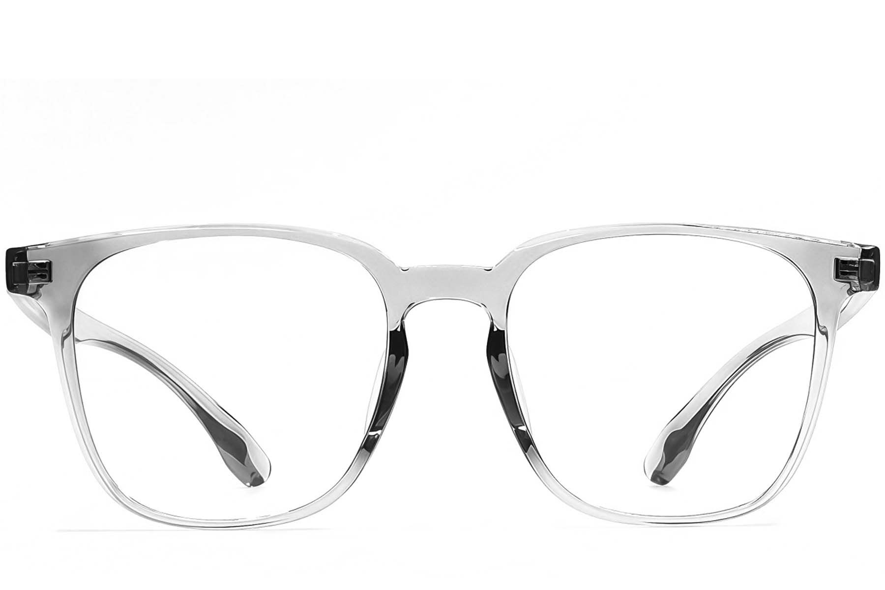 Rectangular Gray TR90 Glasses #BS1924-0281