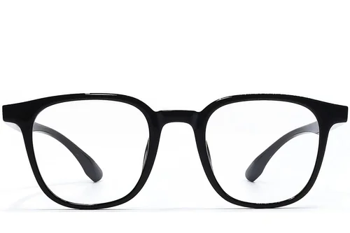 Lunettes rectangulaires noires TR90 #BS1924-0285
