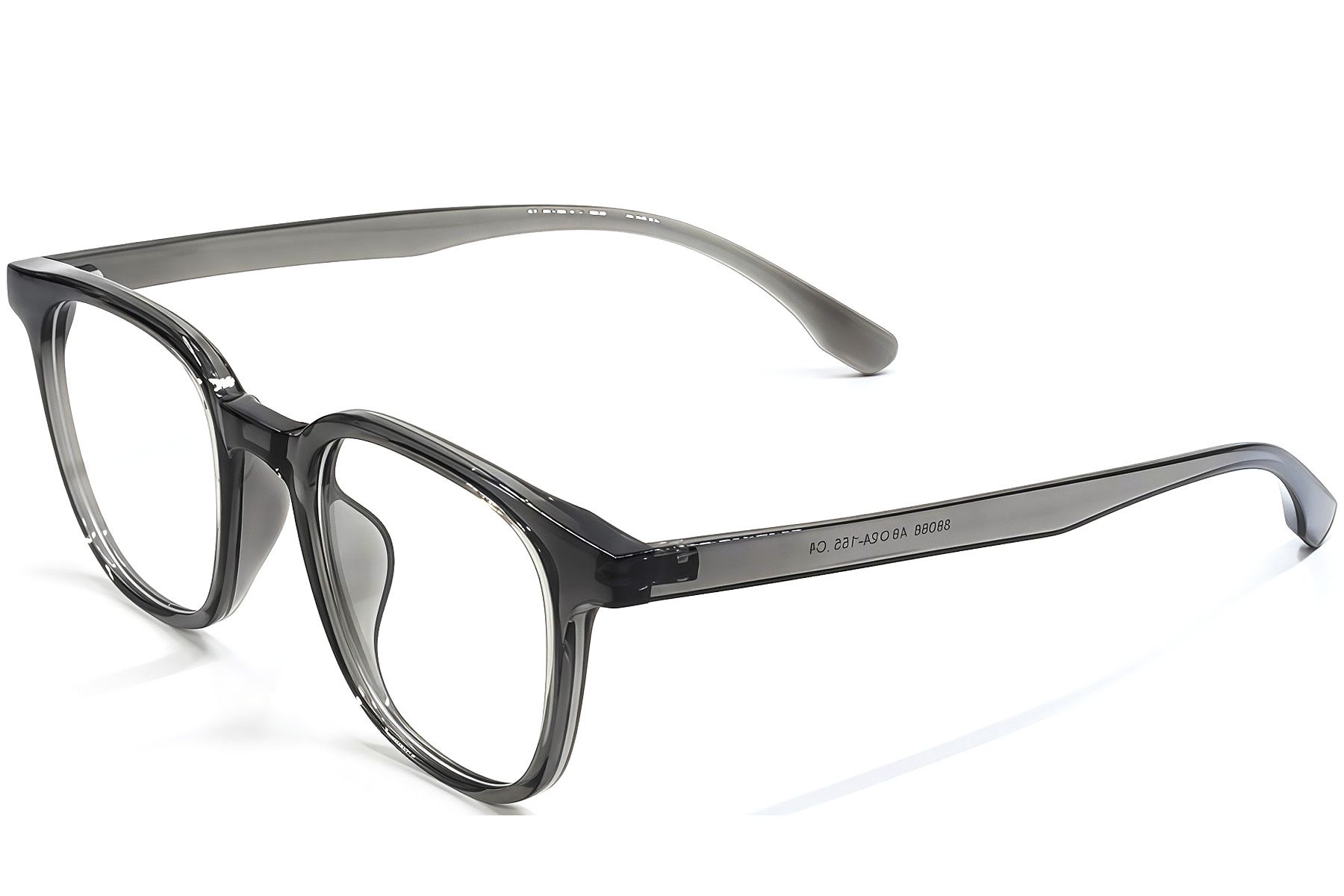 Rectangular Gray TR90 Glasses #BS1924-0288