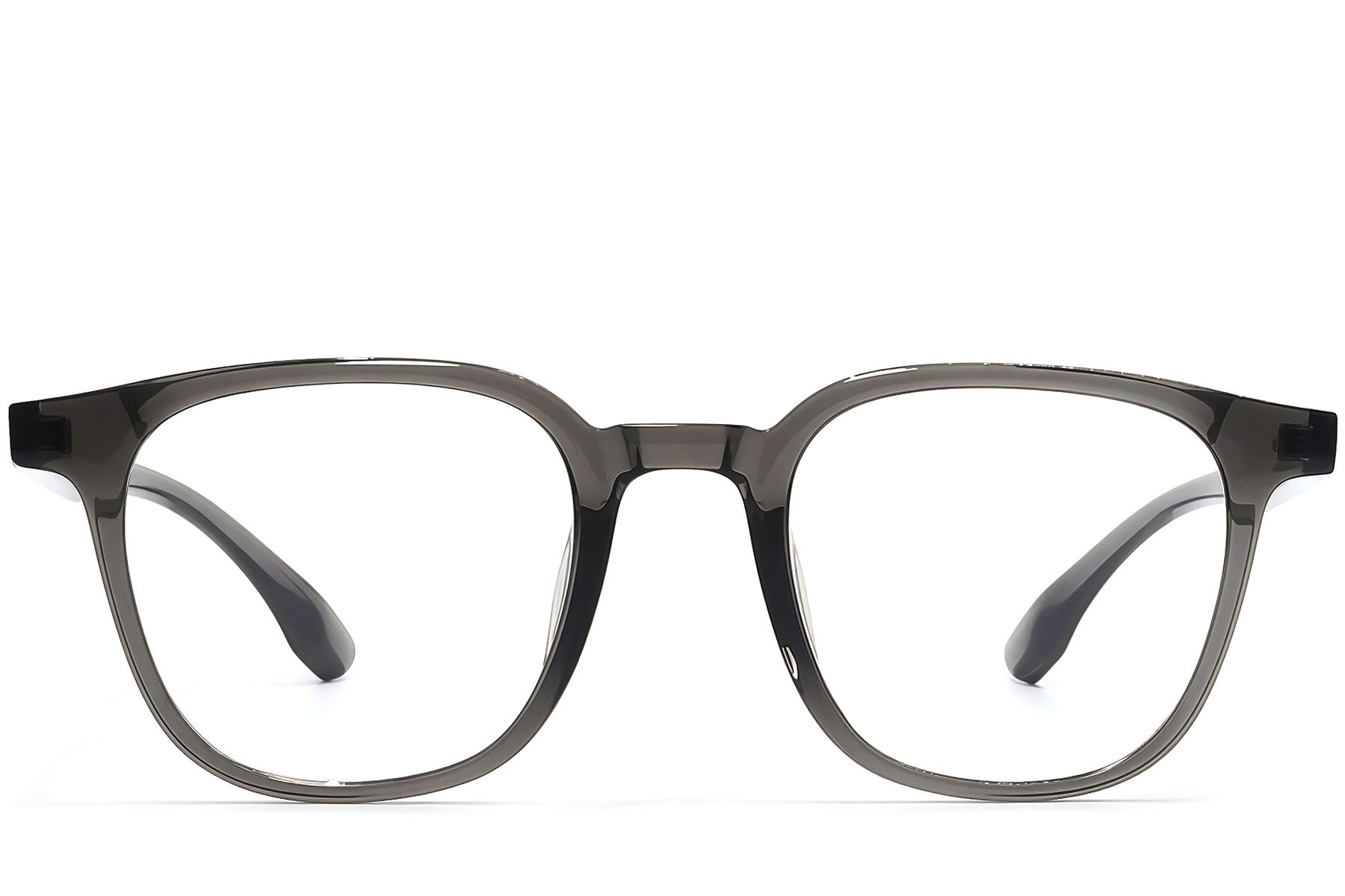 Rectangular Gray TR90 Glasses #BS1924-0288
