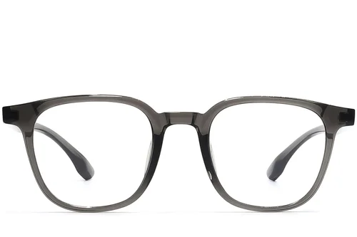 Lunettes rectangulaires grises TR90 #BS1924-0288