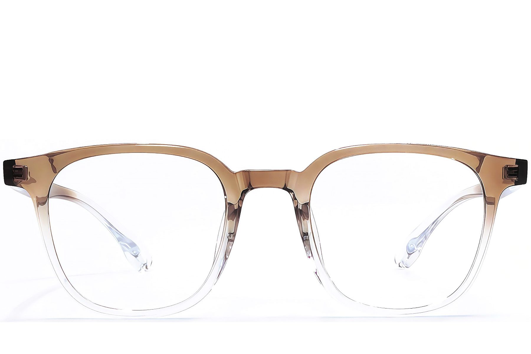 Rectangular Brown TR90 Glasses #BS1924-0289