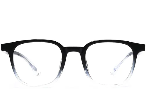 Lunettes rectangulaires noires TR90 #BS1924-0290