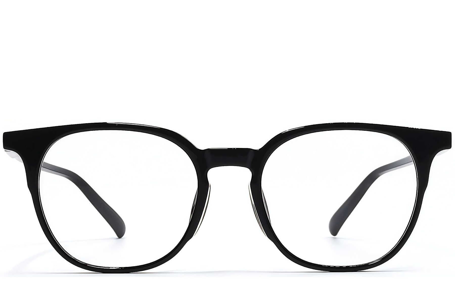 Oval Black TR90 Glasses #BS1924-0291
