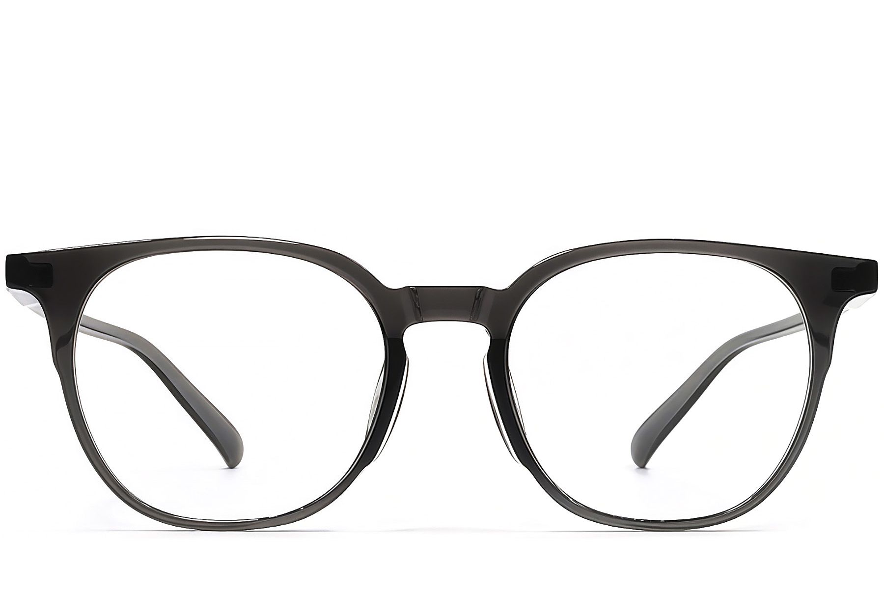 Oval Gray TR90 Glasses #BS1924-0293