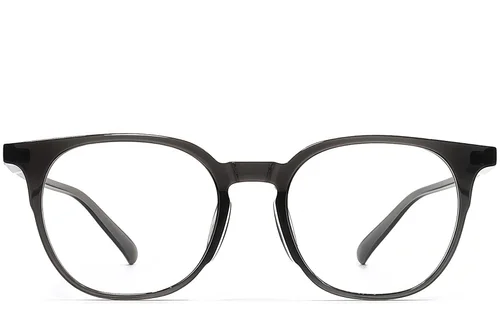 Lunettes ovales grises TR90 #BS1924-0293