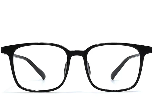Lunettes rectangulaires noires TR90 #BS1924-0297